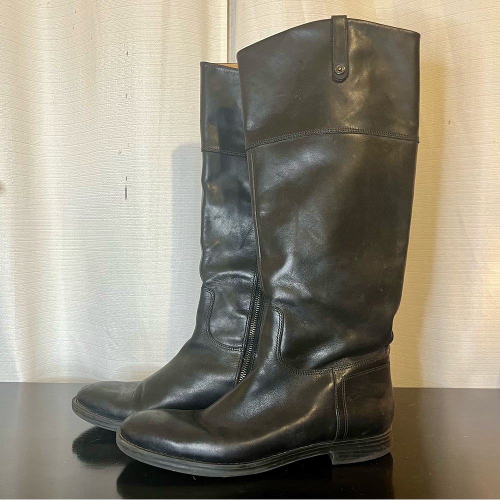 Enzo Angiolini Black Eaellerby Knee High Boot Size 9.5M